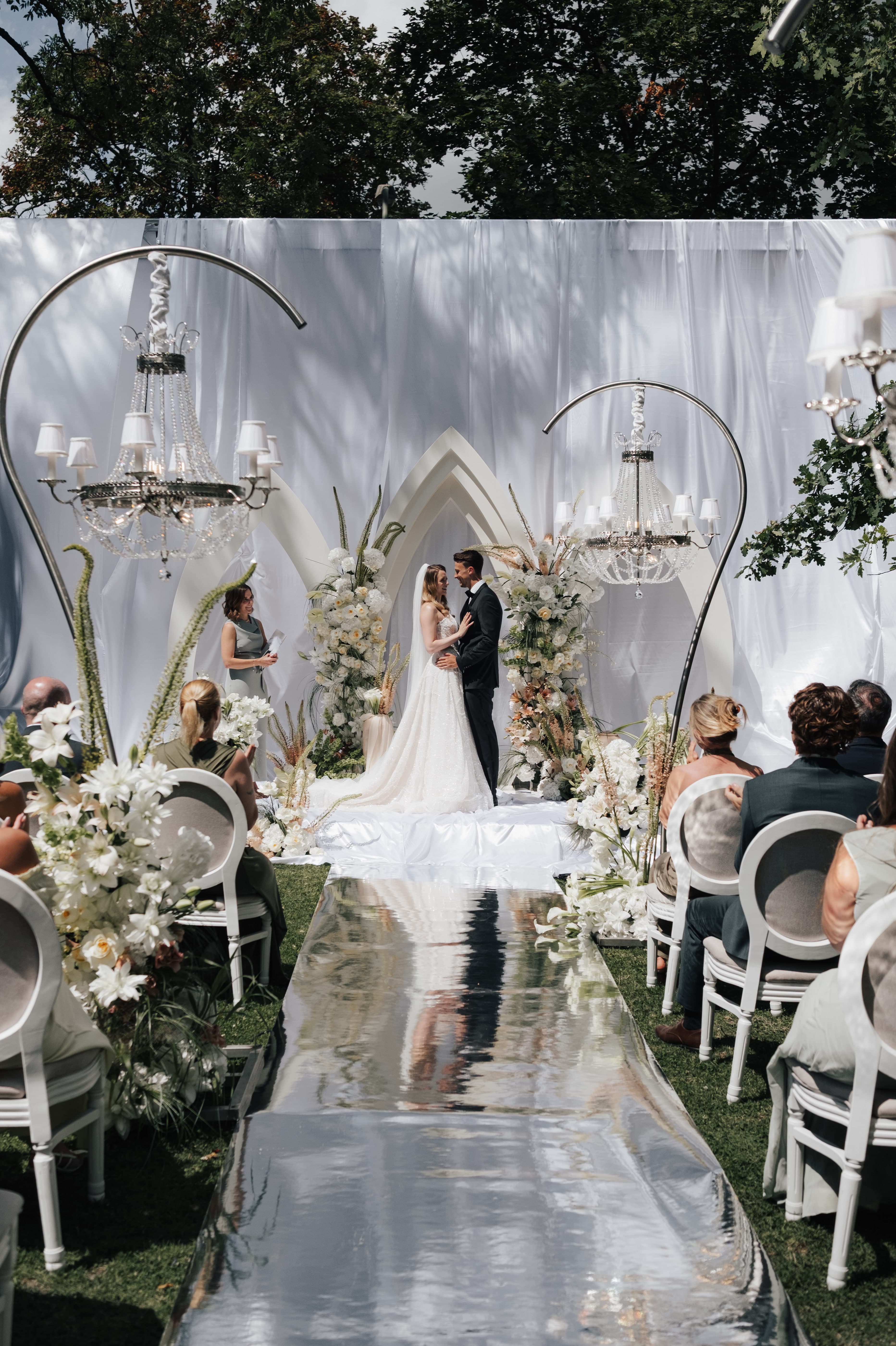 Chris Schaefer Trauung Hochzeit luxuriös
