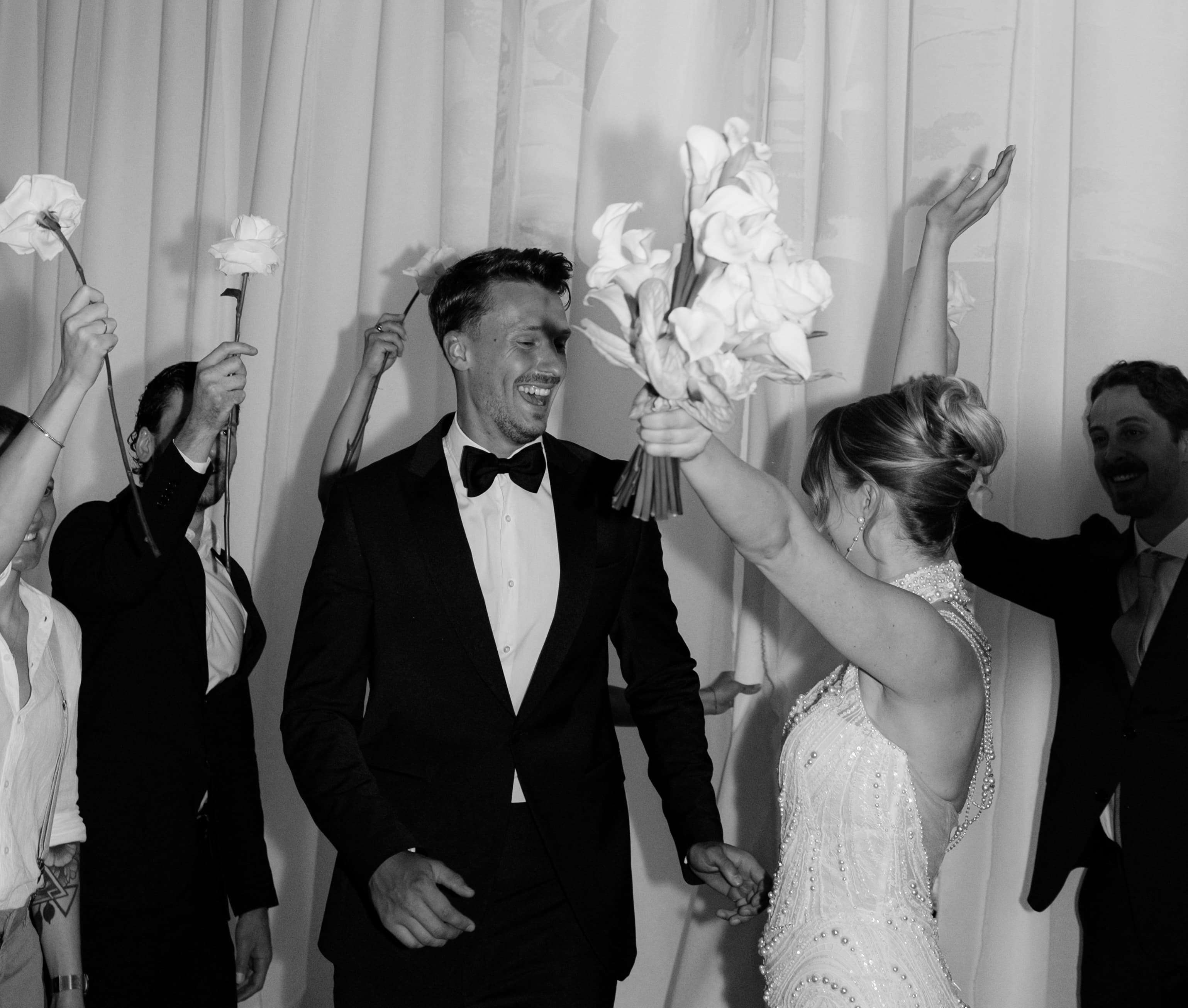 Chris Schaefer Hochzeit Brautpaar Eröffnungstanz